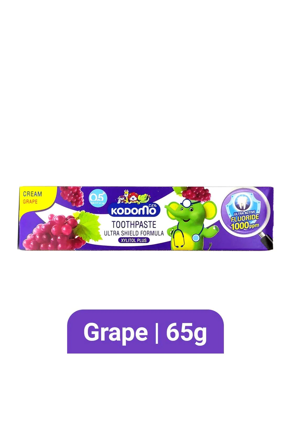 Grape 0.5+ Yrs Cream Tooth Paste 65g